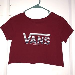 Vans T-shirt cropped